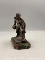 MaxSold Auction: Antique Weidlich Brothers Art Deco Male Bowling or Bowler Sculpture on a Base - Oakville (Ontario, Canada) PARTNER MANAGED Estate Sale Online Auction - Lakeshore Road West
