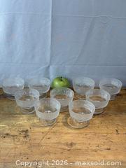 MaxSold Auction: Antique "Westward Ho" Pattern Footed Sherbet Dishes by Gillinder & Sons *Companion to Lot 257 and Lot 291  - Oakville (Ontario, Canada) PARTNER MANAGED Estate Sale Online Auction - Lakeshore Road West