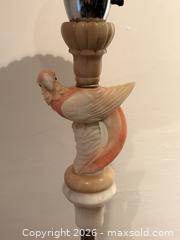 MaxSold Auction: Art Deco Chrome Torchiere Floor Lamp with a Carved Parrot and Stacked Marble Base - Oakville (Ontario, Canada) PARTNER MANAGED Estate Sale Online Auction - Lakeshore Road West