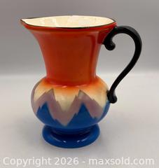 MaxSold Auction: Art Deco Flame Decor 1920s Pitcher. Made in Czechoslovakia  - Oakville (Ontario, Canada) PARTNER MANAGED Estate Sale Online Auction - Lakeshore Road West