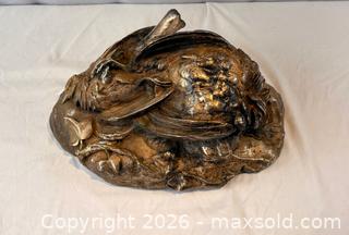 MaxSold Auction: Cast Bronze of Dead Pheasants. Signed.  - Oakville (Ontario, Canada) PARTNER MANAGED Estate Sale Online Auction - Lakeshore Road West