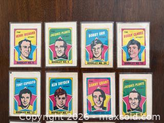MaxSold Auction: Collectable Hockey Cards: 19 Different 1971-72 Topps Hockey Insert Booklets - Oakville (Ontario, Canada) PARTNER MANAGED Estate Sale Online Auction - Lakeshore Road West