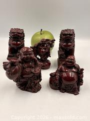 MaxSold Auction: Collection of 11 Carved Laughing Buddhas  - Oakville (Ontario, Canada) PARTNER MANAGED Estate Sale Online Auction - Lakeshore Road West