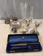 MaxSold Auction: Collection of Silver Plated, Glass and Crystal Items - Oakville (Ontario, Canada) PARTNER MANAGED Estate Sale Online Auction - Lakeshore Road West