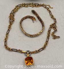 MaxSold Auction: David Yurman Style Necklace and Bracelet - Oakville (Ontario, Canada) PARTNER MANAGED Estate Sale Online Auction - Lakeshore Road West