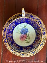 MaxSold Auction:  Double Warrant Paragon Cobalt Gold Hydrangeas Teacup Set Bone China - Oakville (Ontario, Canada) PARTNER MANAGED Estate Sale Online Auction - Lakeshore Road West