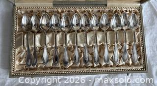 MaxSold Auction: Dutch Solid Silver Small Teaspoons  - Oakville (Ontario, Canada) PARTNER MANAGED Estate Sale Online Auction - Lakeshore Road West