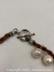 MaxSold Auction: Estate Jewellery: Braided Necklace with Real Pearls and Gold-toned Brooch - Oakville (Ontario, Canada) PARTNER MANAGED Estate Sale Online Auction - Lakeshore Road West