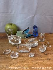 MaxSold Auction: Glass Collectables Including 6 Miniature Swarovski Crystal Figurines - Oakville (Ontario, Canada) PARTNER MANAGED Estate Sale Online Auction - Lakeshore Road West