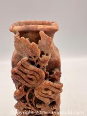 MaxSold Auction: Hand Carved Soapstone Vase - Oakville (Ontario, Canada) PARTNER MANAGED Estate Sale Online Auction - Lakeshore Road West