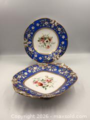 MaxSold Auction: Hand Painted Minton Plates and Serving Dishes. Circa 1850's - Oakville (Ontario, Canada) PARTNER MANAGED Estate Sale Online Auction - Lakeshore Road West