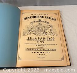 MaxSold Auction: Historical Atlas of Peel County, Ontario 1877 Reprint, 1976 / "Canada's Year of the Land". 1976. - Oakville (Ontario, Canada) PARTNER MANAGED Estate Sale Online Auction - Lakeshore Road West