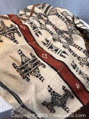 MaxSold Auction: Large Antique Hand-woven Fulani Khasa Wool Blanket  - Oakville (Ontario, Canada) PARTNER MANAGED Estate Sale Online Auction - Lakeshore Road West