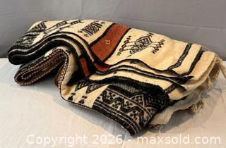 MaxSold Auction: Large Antique Hand-woven Fulani Khasa Wool Blanket  - Oakville (Ontario, Canada) PARTNER MANAGED Estate Sale Online Auction - Lakeshore Road West