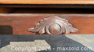 MaxSold Auction: Large, Heavy Dining Room Table on Castors  - Oakville (Ontario, Canada) PARTNER MANAGED Estate Sale Online Auction - Lakeshore Road West