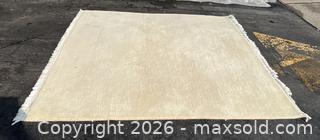 MaxSold Auction: Large Ivory Wool Area Rug - Oakville (Ontario, Canada) PARTNER MANAGED Estate Sale Online Auction - Lakeshore Road West