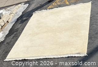 MaxSold Auction: Large Ivory Wool Area Rug - Oakville (Ontario, Canada) PARTNER MANAGED Estate Sale Online Auction - Lakeshore Road West