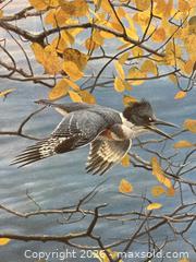 MaxSold Auction: Limited Edition Numbered Print, "King Fisher and Aspen" Signed by Robert Bateman  - Oakville (Ontario, Canada) PARTNER MANAGED Estate Sale Online Auction - Lakeshore Road West
