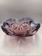 MaxSold Auction: Mid-Century Modern Josef Hospodka Chribska Art Glass Bowl. Circa 1960s - Oakville (Ontario, Canada) PARTNER MANAGED Estate Sale Online Auction - Lakeshore Road West