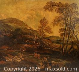 MaxSold Auction: Original Oil Painting of Classical Landscape - Oakville (Ontario, Canada) PARTNER MANAGED Estate Sale Online Auction - Lakeshore Road West