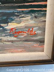 MaxSold Auction: Original Oil Painting of Mediterranean Seaside Landscape. Signed by artist - Oakville (Ontario, Canada) PARTNER MANAGED Estate Sale Online Auction - Lakeshore Road West