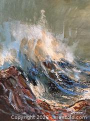 MaxSold Auction: Original Painting of Seascape by Signed by Artist - Oakville (Ontario, Canada) PARTNER MANAGED Estate Sale Online Auction - Lakeshore Road West
