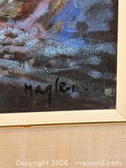 MaxSold Auction: Original Painting of Seascape by Signed by Artist - Oakville (Ontario, Canada) PARTNER MANAGED Estate Sale Online Auction - Lakeshore Road West