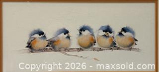 MaxSold Auction: Lithograph of Original Watercolour, "Chorus Line I", Signed by Artist V. Pfieffer - Oakville (Ontario, Canada) PARTNER MANAGED Estate Sale Online Auction - Lakeshore Road West