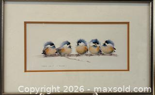 MaxSold Auction: Lithograph of Original Watercolour, "Chorus Line I", Signed by Artist V. Pfieffer - Oakville (Ontario, Canada) PARTNER MANAGED Estate Sale Online Auction - Lakeshore Road West