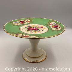 MaxSold Auction: Pair of Royal Doulton Hand Painted Cake Stands. Signed by Artist Signed C. Dean *companion to Lot 67 - Oakville (Ontario, Canada) PARTNER MANAGED Estate Sale Online Auction - Lakeshore Road West