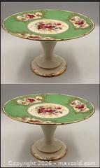 MaxSold Auction: Pair of Royal Doulton Hand Painted Cake Stands. Signed by Artist Signed C. Dean *companion to Lot 67 - Oakville (Ontario, Canada) PARTNER MANAGED Estate Sale Online Auction - Lakeshore Road West