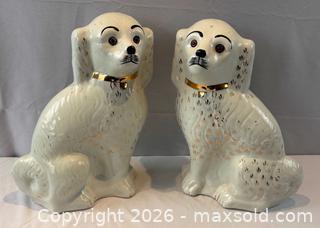 MaxSold Auction: Pair of Sadler Burslem Dogs - Oakville (Ontario, Canada) PARTNER MANAGED Estate Sale Online Auction - Lakeshore Road West