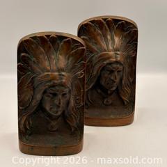 MaxSold Auction: Pair of Sculptural Cast Bronze Bookends   - Oakville (Ontario, Canada) PARTNER MANAGED Estate Sale Online Auction - Lakeshore Road West