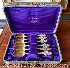 MaxSold Auction: Set of Sterling Silver Small Teaspoons - Oakville (Ontario, Canada) PARTNER MANAGED Estate Sale Online Auction - Lakeshore Road West