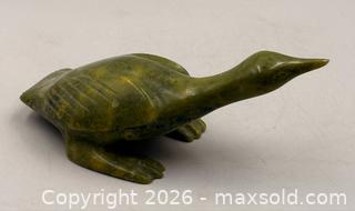 MaxSold Auction: Signed Stone by Inuit Carver Noah Nowdlak (Nowdluk)  - Oakville (Ontario, Canada) PARTNER MANAGED Estate Sale Online Auction - Lakeshore Road West