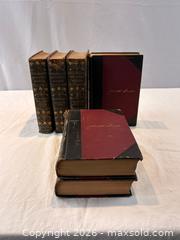 MaxSold Auction: Six Volumes of Complete Works of the Bronte sisters, published by the Kelmscott Society, New York.  - Oakville (Ontario, Canada) PARTNER MANAGED Estate Sale Online Auction - Lakeshore Road West