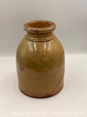 MaxSold Auction: Small Wide Mouth Antique Crock - Oakville (Ontario, Canada) PARTNER MANAGED Estate Sale Online Auction - Lakeshore Road West