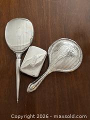 MaxSold Auction: Sterling Silver Hand Held Brush and Mirrors - Oakville (Ontario, Canada) PARTNER MANAGED Estate Sale Online Auction - Lakeshore Road West