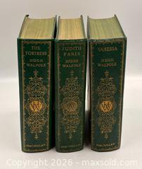 MaxSold Auction: Three Vintage "Herries Chronicles" series Macmillan Hardback Books by Hugh Walpole. Dated 1931-1933 - Oakville (Ontario, Canada) PARTNER MANAGED Estate Sale Online Auction - Lakeshore Road West