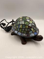 MaxSold Auction: Tiffany Style Stained Glass Night Light Turtle Lamp - Oakville (Ontario, Canada) PARTNER MANAGED Estate Sale Online Auction - Lakeshore Road West