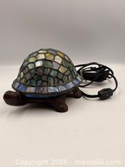 MaxSold Auction: Tiffany Style Stained Glass Night Light Turtle Lamp - Oakville (Ontario, Canada) PARTNER MANAGED Estate Sale Online Auction - Lakeshore Road West