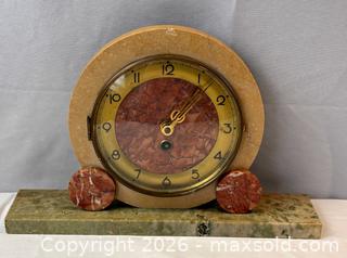 MaxSold Auction: Vintage 1930s French Art Deco Marble Mantle Clock - Oakville (Ontario, Canada) PARTNER MANAGED Estate Sale Online Auction - Lakeshore Road West