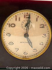 MaxSold Auction: Vintage Art Deco Seth Thomas Black Catalin Bakelite Working Alarm Clock - Oakville (Ontario, Canada) PARTNER MANAGED Estate Sale Online Auction - Lakeshore Road West