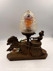 MaxSold Auction: Vintage Art Deco Spelter Desk Lamp Featuring Gladiator in Chariot - Oakville (Ontario, Canada) PARTNER MANAGED Estate Sale Online Auction - Lakeshore Road West