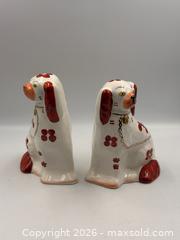 MaxSold Auction: Vintage Arthur Wood Staffordshire Spaniel Dogs: Russet and White Pair - Oakville (Ontario, Canada) PARTNER MANAGED Estate Sale Online Auction - Lakeshore Road West