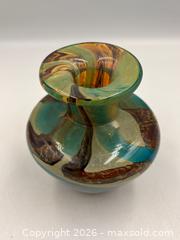 MaxSold Auction: Vintage Blown Glass Vase from Mdina, 1970s - Oakville (Ontario, Canada) PARTNER MANAGED Estate Sale Online Auction - Lakeshore Road West
