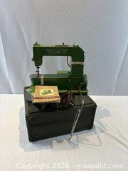 MaxSold Auction: Vintage Elna "Grasshopper" Sewing Machine - Oakville (Ontario, Canada) PARTNER MANAGED Estate Sale Online Auction - Lakeshore Road West