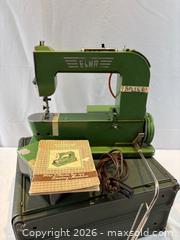 MaxSold Auction: Vintage Elna "Grasshopper" Sewing Machine - Oakville (Ontario, Canada) PARTNER MANAGED Estate Sale Online Auction - Lakeshore Road West