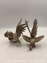 MaxSold Auction: Vintage French Silver Plated Fighting Rooster Sculptures  - Oakville (Ontario, Canada) PARTNER MANAGED Estate Sale Online Auction - Lakeshore Road West