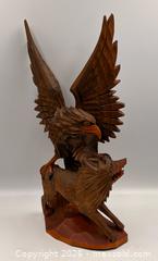 MaxSold Auction: Vintage Hand Carved Wooden Sculpture  - Oakville (Ontario, Canada) PARTNER MANAGED Estate Sale Online Auction - Lakeshore Road West